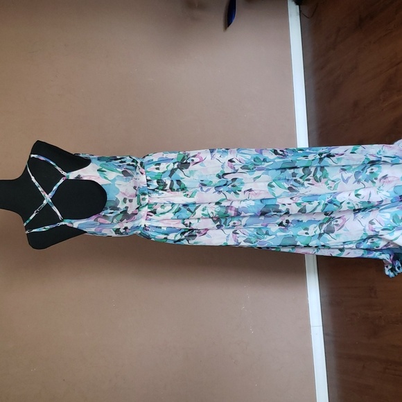Jack Floral Maxi Dress With Adjustable Straps Size M - Picture 4 of 7